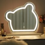 mirror with lights