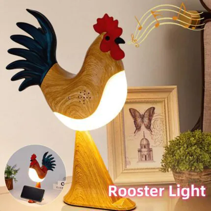 LED Rooster Night Light Touch